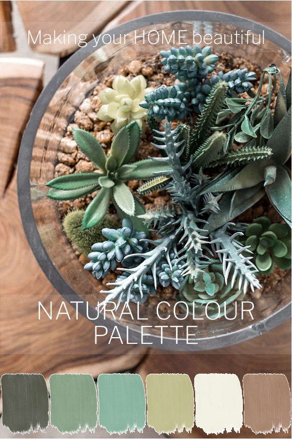 Let me show you how to use a natural colour palette