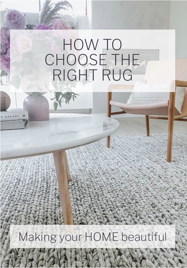 How to choose the right rug