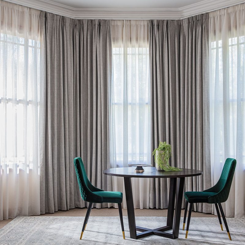 How to complete a room with sheer curtains - Making your Home Beautiful