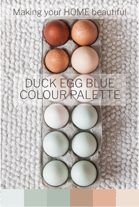 How to use Duck Egg Blue