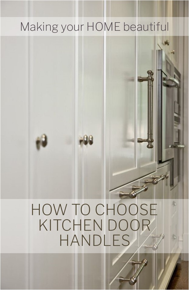 How to choose kitchen door handles