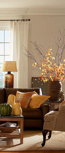 How to use brown in decorating