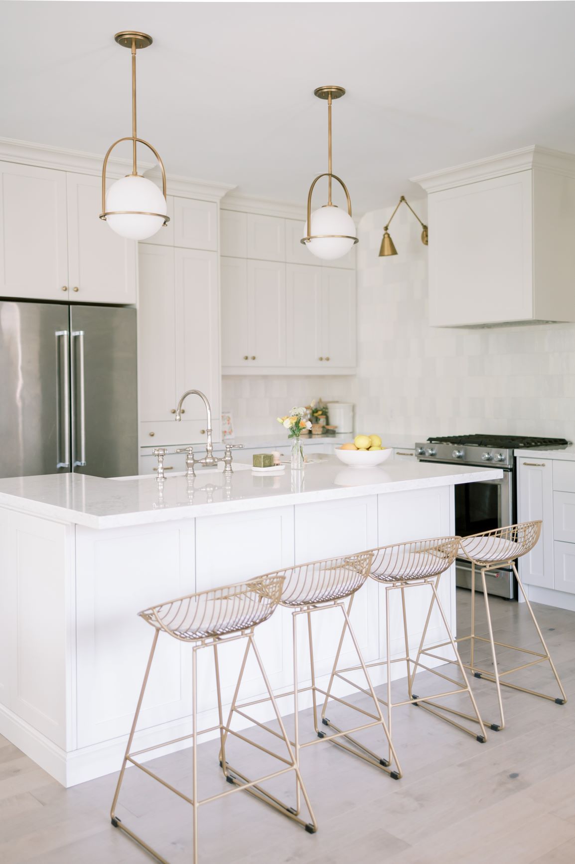 How to achieve a classic white kitchen