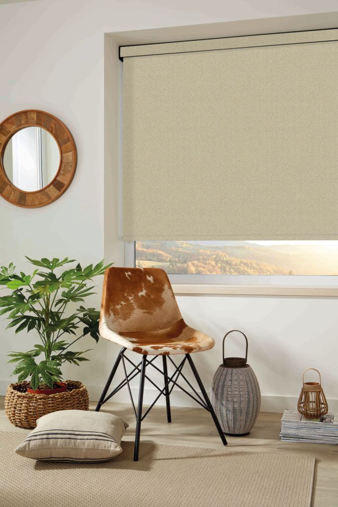 Control heat and light with these interior and exterior roller blinds