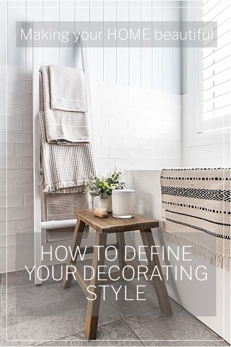 How to define your decorating style