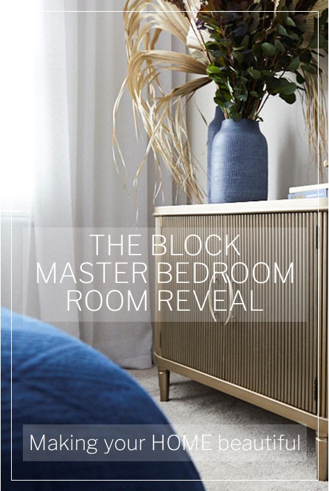 The Block Room Reveal Master Bedroom