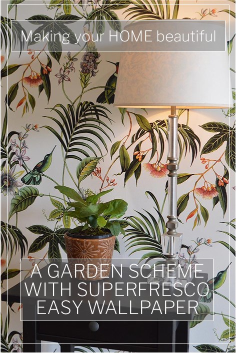 A Garden Scheme with Superfresco Easy Wallpaper