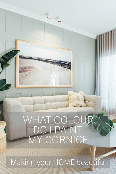 What colour do I paint my cornice