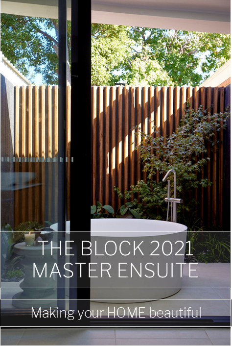 The Block 2021 Master Ensuite Reveal