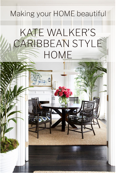Kate Walker's Caribbean Style home