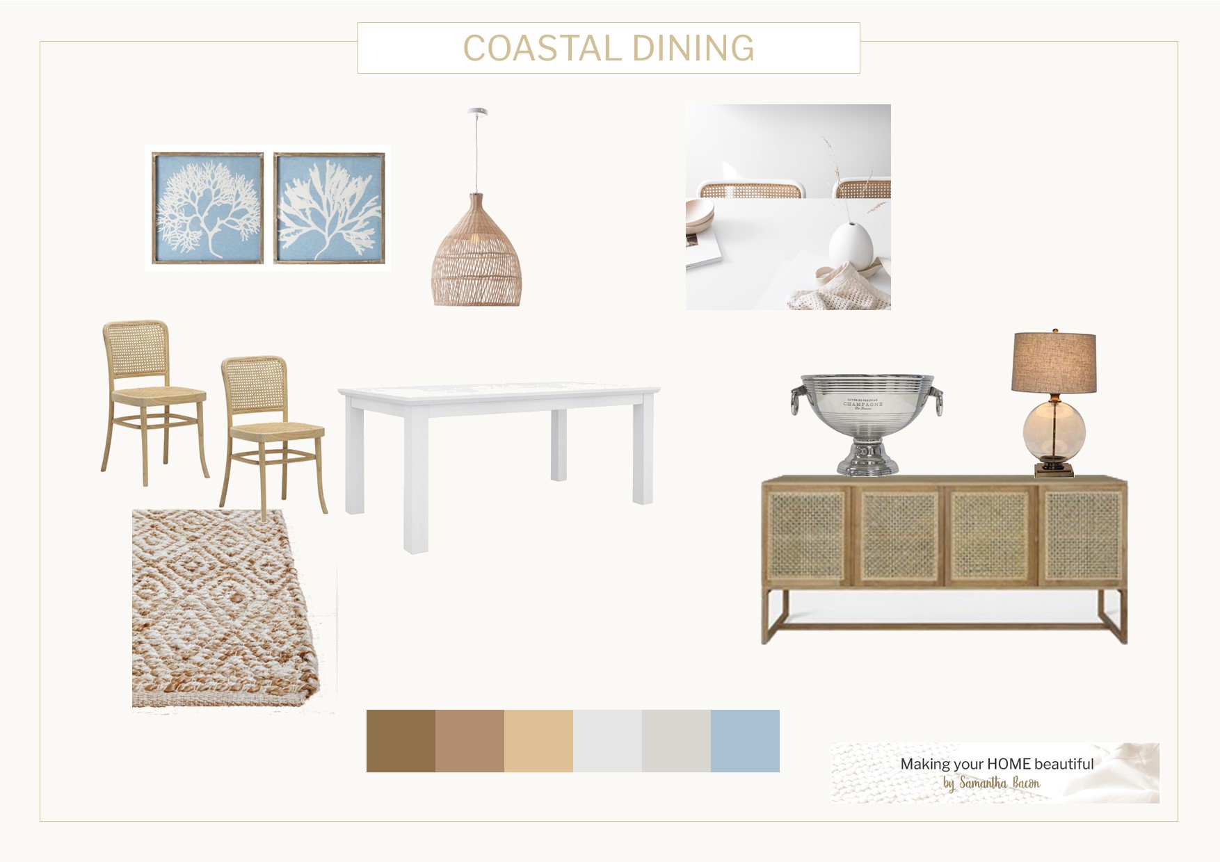 Coastal Dining Room
