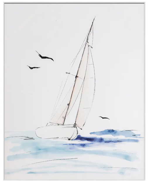 Aidan yacht print