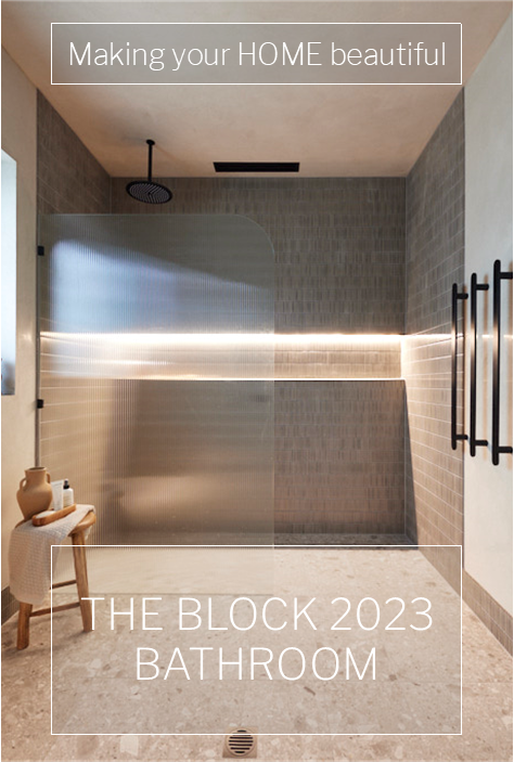 The Block 2023 bathroom reveal