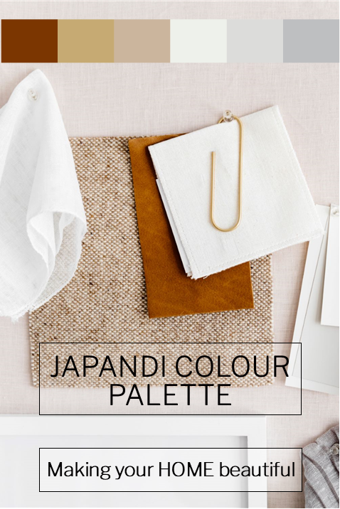 Japandi Colour Palette