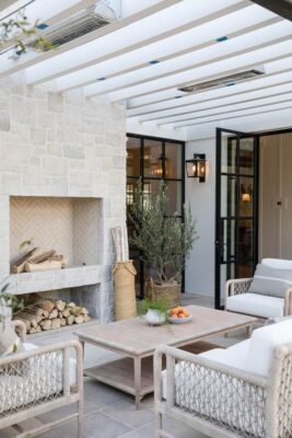 How to create a classic outdoor room